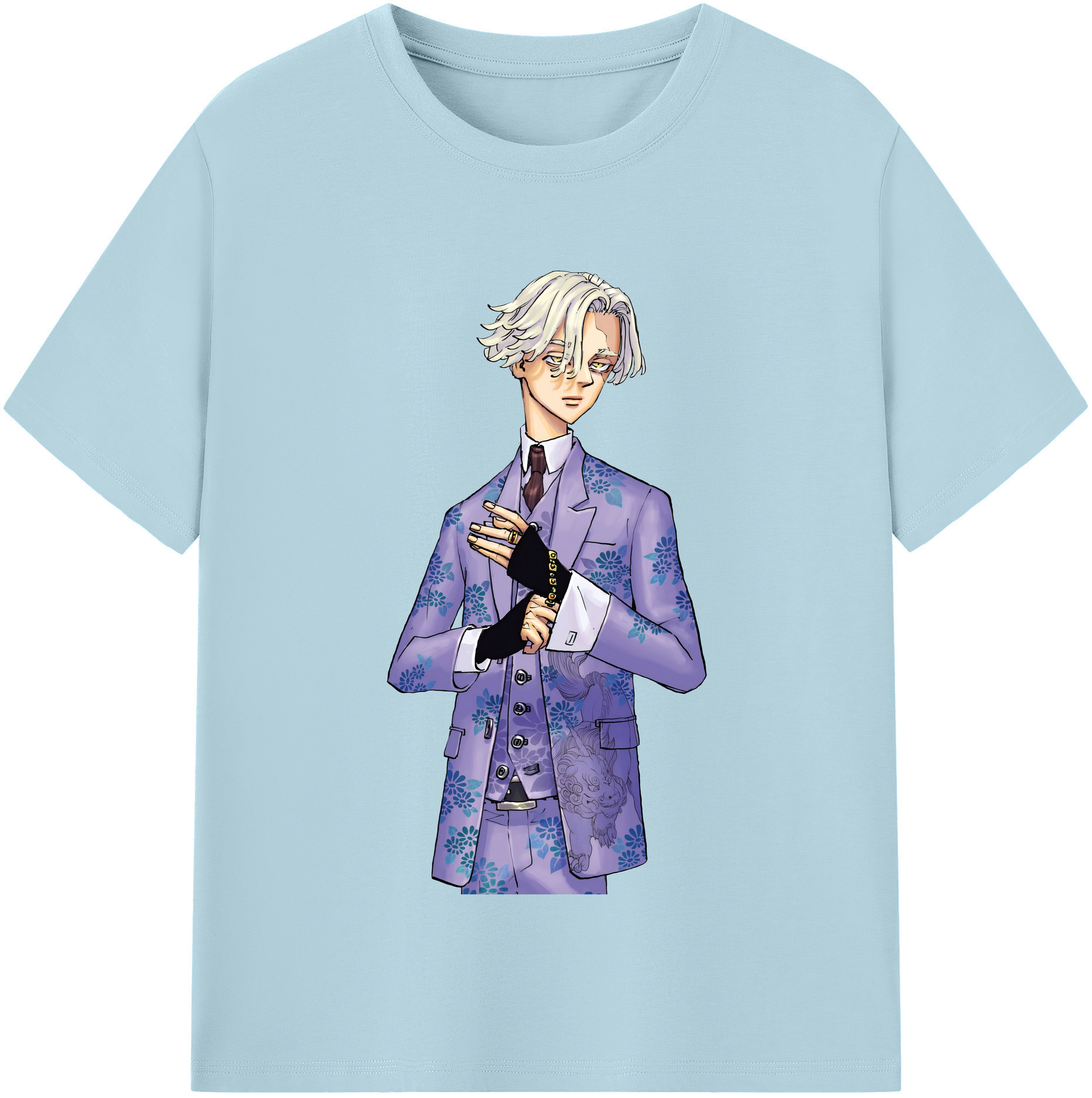 （画像用） 東京リベンジャーズ Tokyo Revengers 綿100％半袖Tシャツ（フロントプリント）